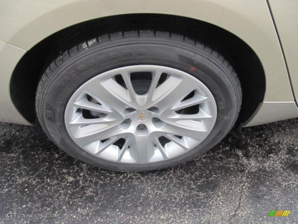 2014 Impala LS - Champagne Silver Metallic / Jet Black/Dark Titanium photo #3
