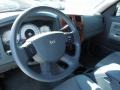 2005 Dodge Dakota Medium Slate Gray Interior Steering Wheel Photo