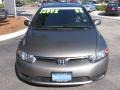 2008 Galaxy Gray Metallic Honda Civic EX Coupe  photo #7