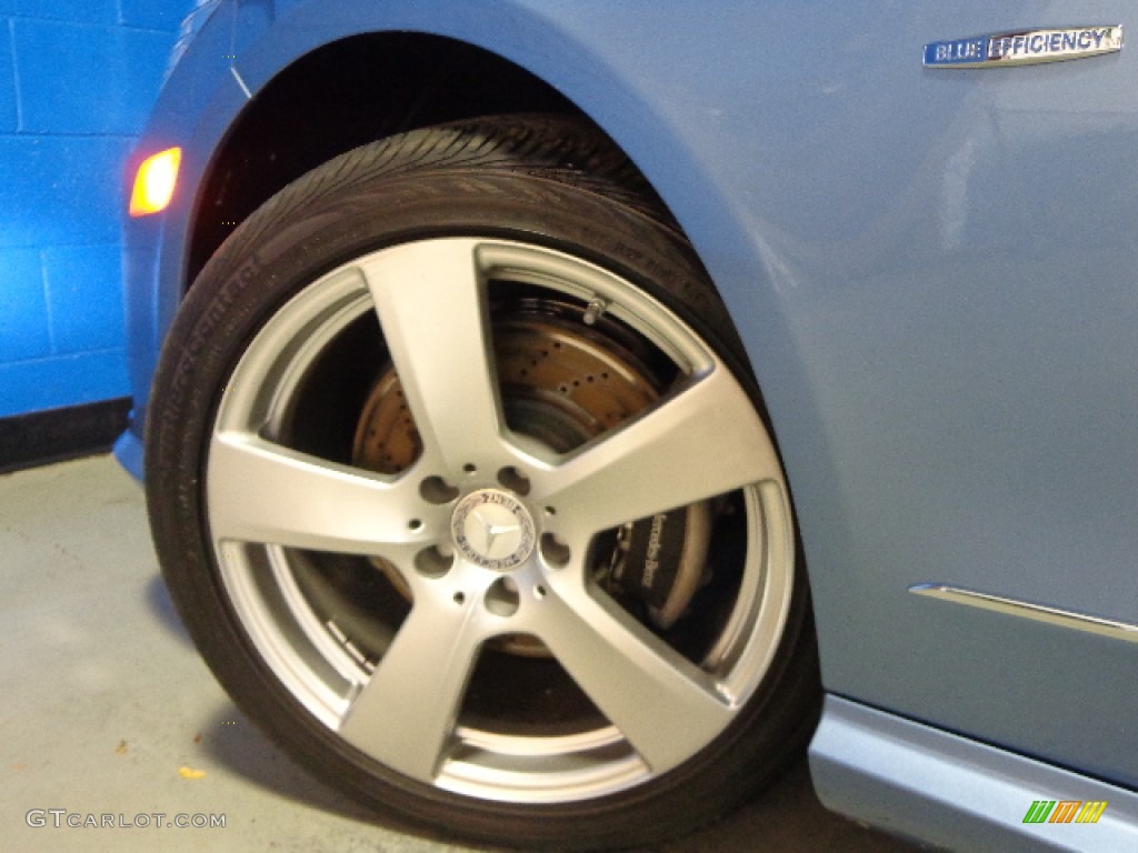 2012 E 350 4Matic Sedan - Quartz Blue Metallic / Ash/Black photo #5