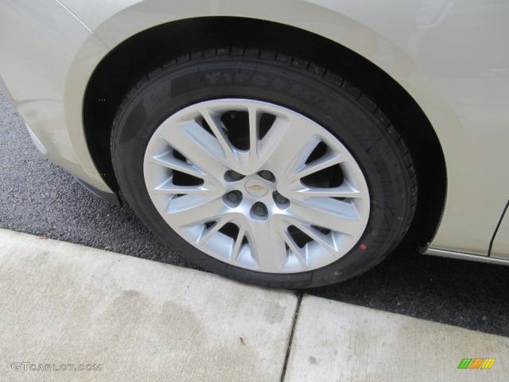 2014 Impala LS - Champagne Silver Metallic / Jet Black/Dark Titanium photo #7