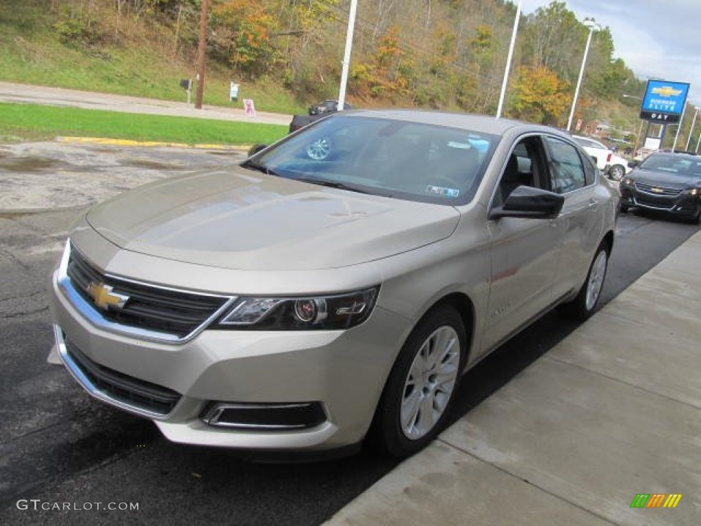 2014 Impala LS - Champagne Silver Metallic / Jet Black/Dark Titanium photo #8