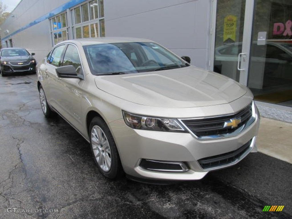 2014 Impala LS - Champagne Silver Metallic / Jet Black/Dark Titanium photo #10