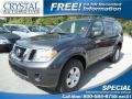 2010 Dark Slate Metallic Nissan Pathfinder S FE+  photo #1