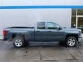 2014 Blue Granite Metallic Chevrolet Silverado 1500 LTZ Z71 Double Cab 4x4  photo #2