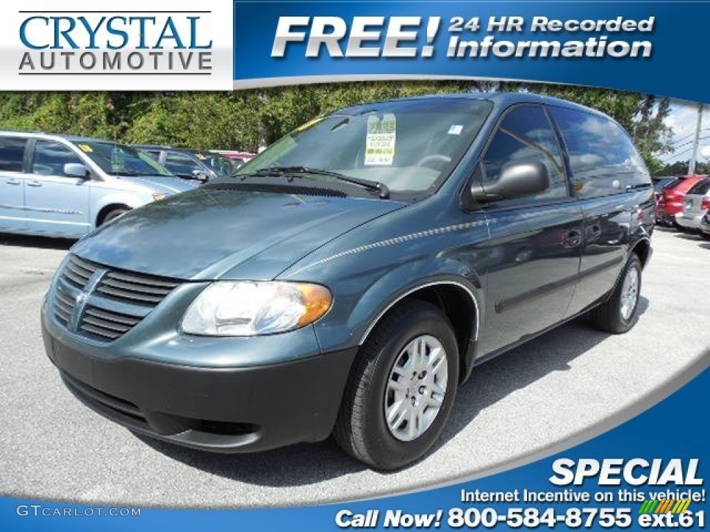 Magnesium Green Pearl Dodge Caravan