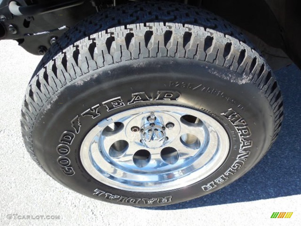 2004 Wrangler X 4x4 - Black / Dark Slate Gray photo #14