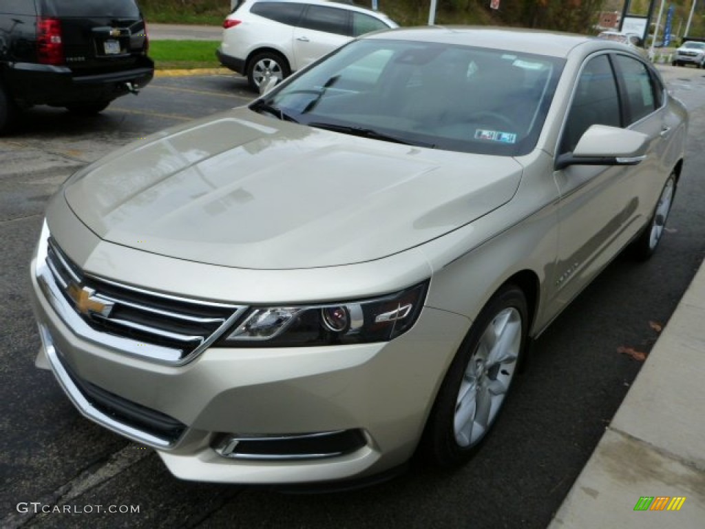 Champagne Silver Metallic 2014 Chevrolet Impala LT Exterior Photo #86792406