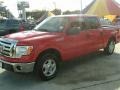 2011 Race Red Ford F150 XLT SuperCrew  photo #2