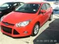 2012 Race Red Ford Focus SEL 5-Door  photo #2