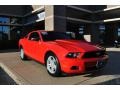 2011 Race Red Ford Mustang V6 Coupe  photo #1