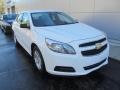 2013 Summit White Chevrolet Malibu LS  photo #10