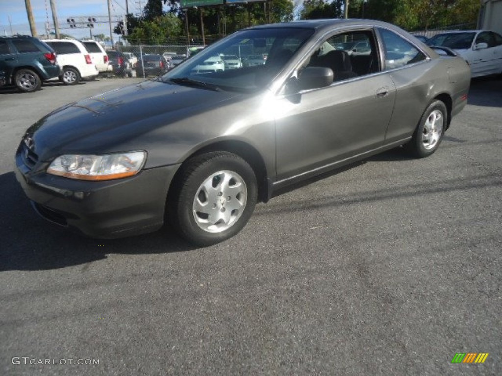 2000 Accord EX Coupe - Signet Silver Metallic / Charcoal photo #2
