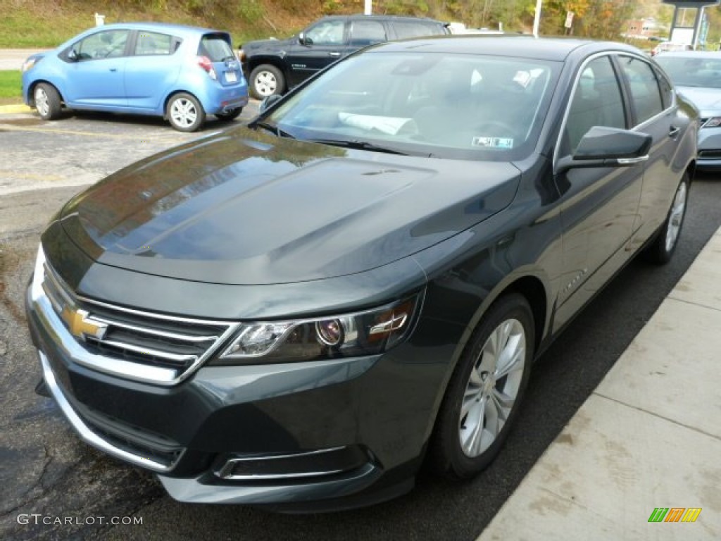 2014 Impala LT - Ashen Gray Metallic / Jet Black photo #8