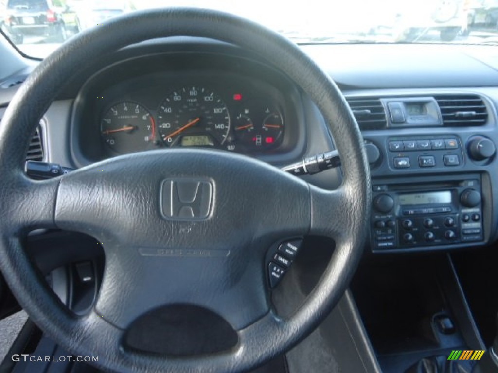 2000 Accord EX Coupe - Signet Silver Metallic / Charcoal photo #13