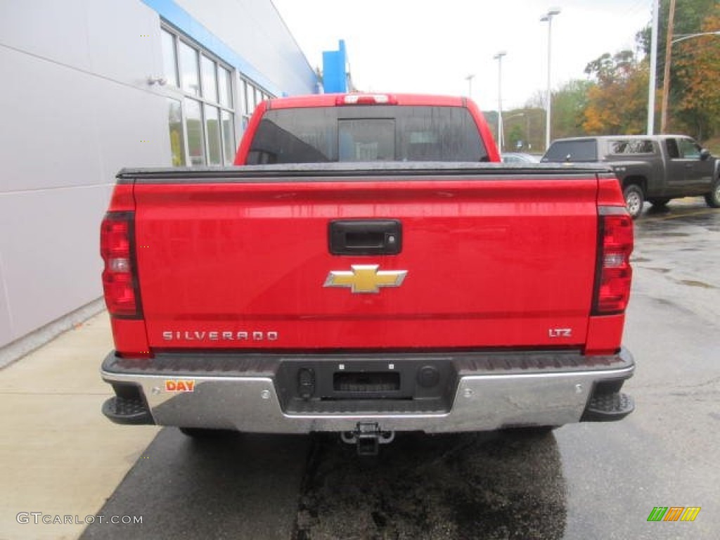 2014 Silverado 1500 LTZ Z71 Crew Cab 4x4 - Victory Red / Jet Black photo #4