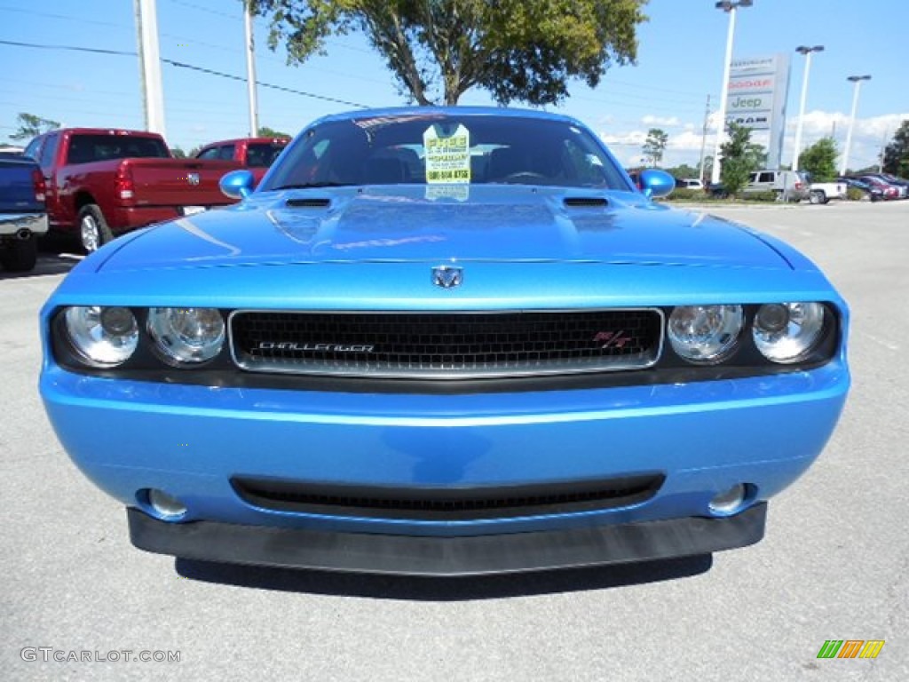 B5 Blue Pearl Coat 2009 Dodge Challenger R/T Classic Exterior Photo #86796552