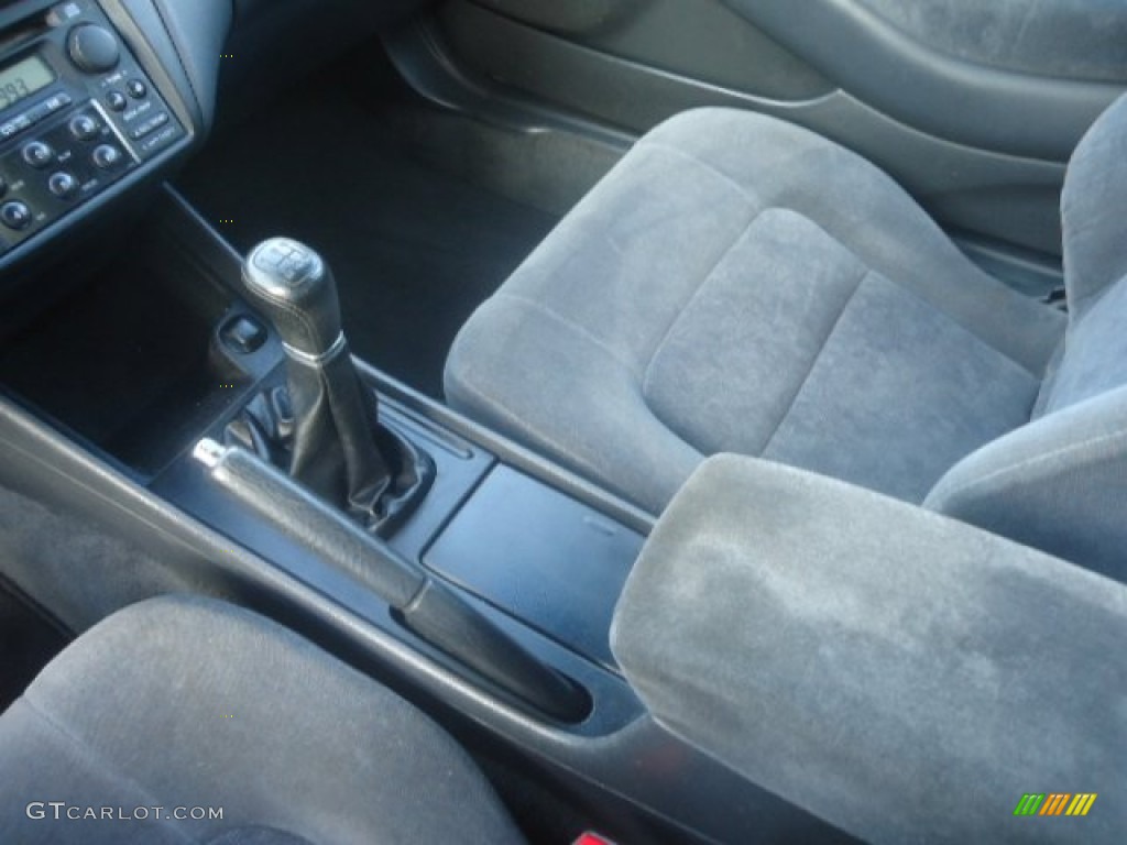2000 Accord EX Coupe - Signet Silver Metallic / Charcoal photo #16