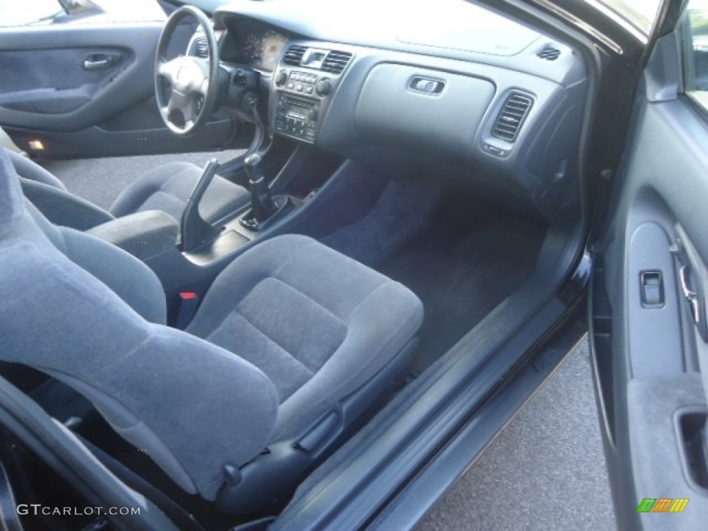2000 Accord EX Coupe - Signet Silver Metallic / Charcoal photo #20
