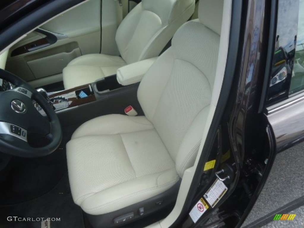 2012 IS 250 AWD - Fire Agate Pearl / Ecru photo #11