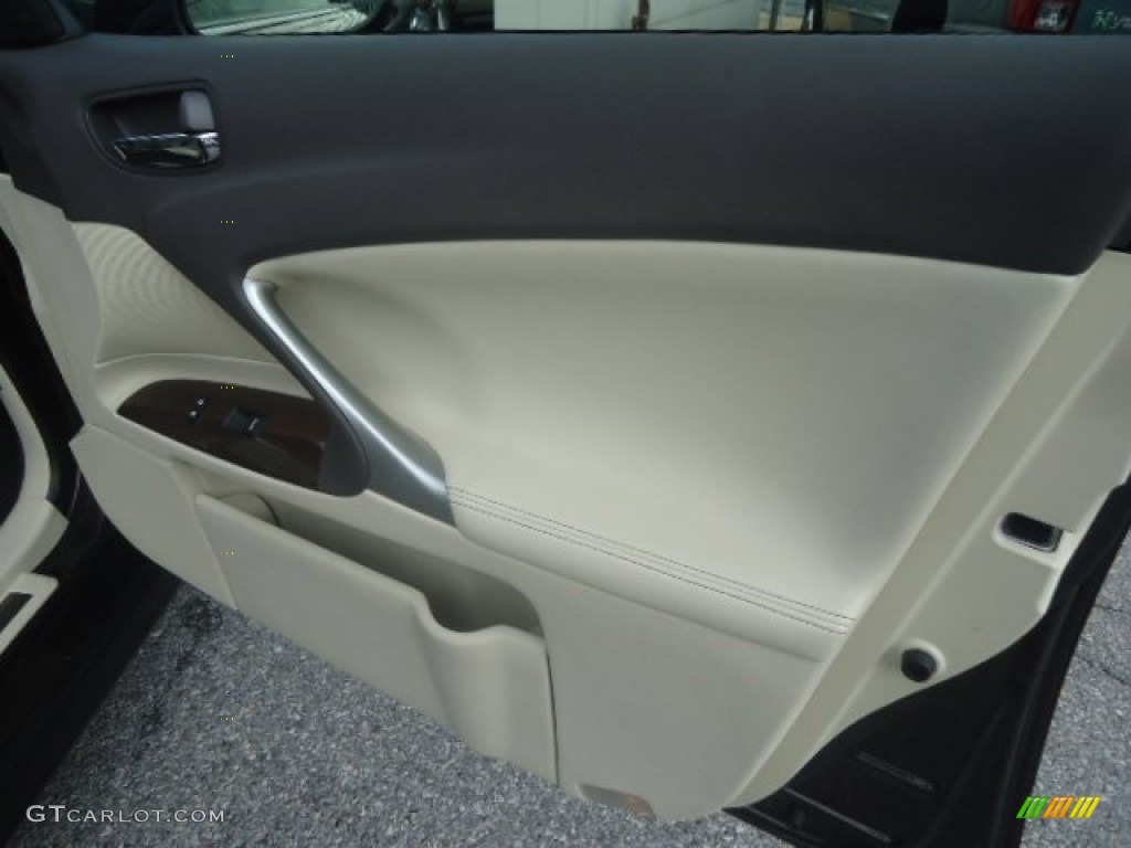2012 IS 250 AWD - Fire Agate Pearl / Ecru photo #19