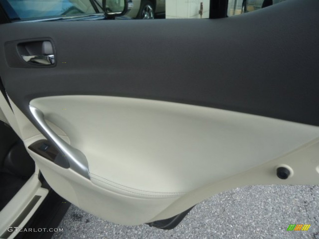 2012 IS 250 AWD - Fire Agate Pearl / Ecru photo #20
