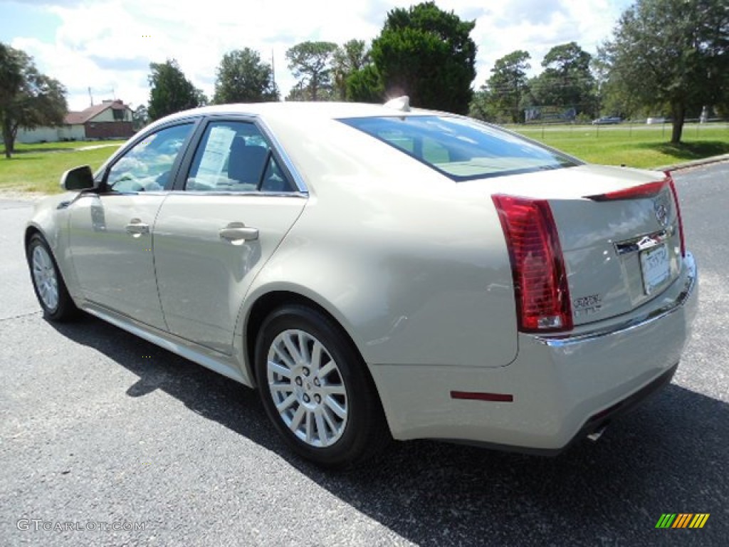 2010 CTS 3.0 Sedan - Vanilla Latte / Cashmere/Cocoa photo #3