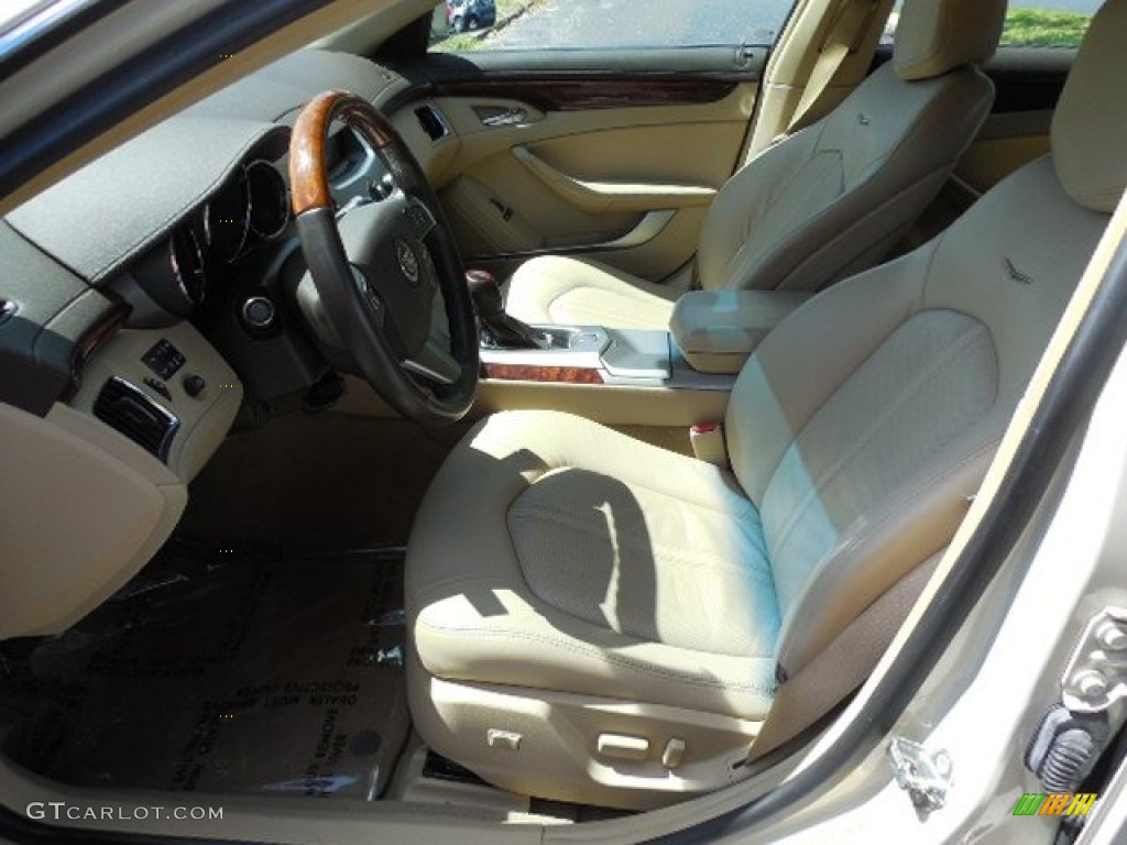 2010 CTS 3.0 Sedan - Vanilla Latte / Cashmere/Cocoa photo #4