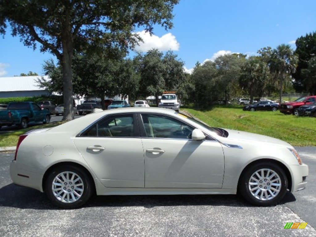 2010 CTS 3.0 Sedan - Vanilla Latte / Cashmere/Cocoa photo #9