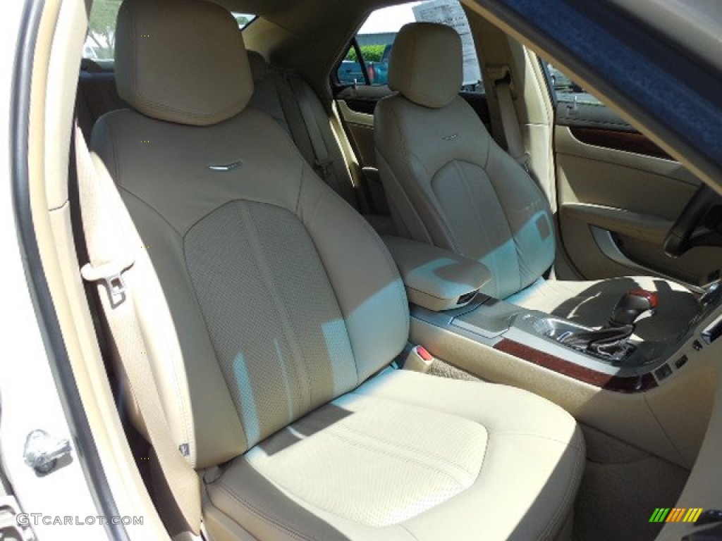 2010 CTS 3.0 Sedan - Vanilla Latte / Cashmere/Cocoa photo #12