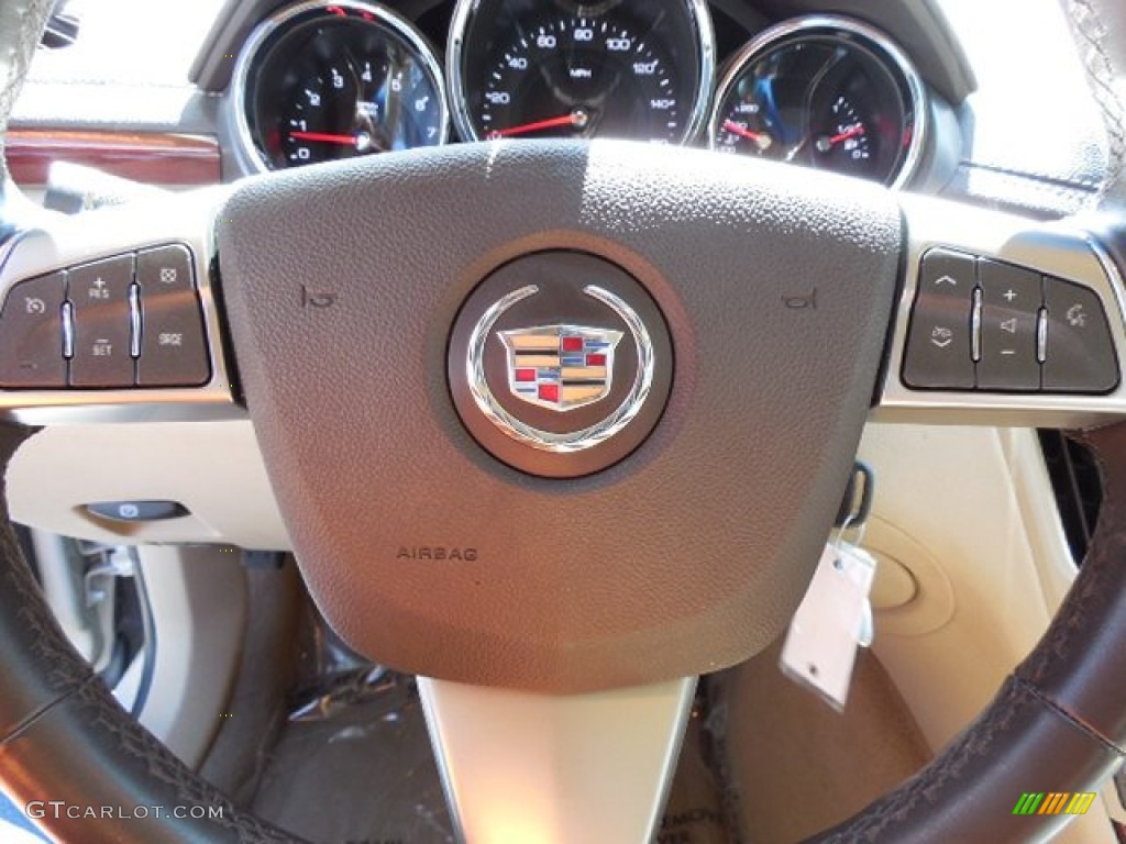 2010 CTS 3.0 Sedan - Vanilla Latte / Cashmere/Cocoa photo #21