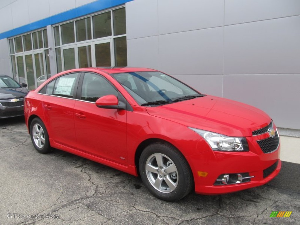 2014 Cruze LT - Red Hot / Jet Black photo #1