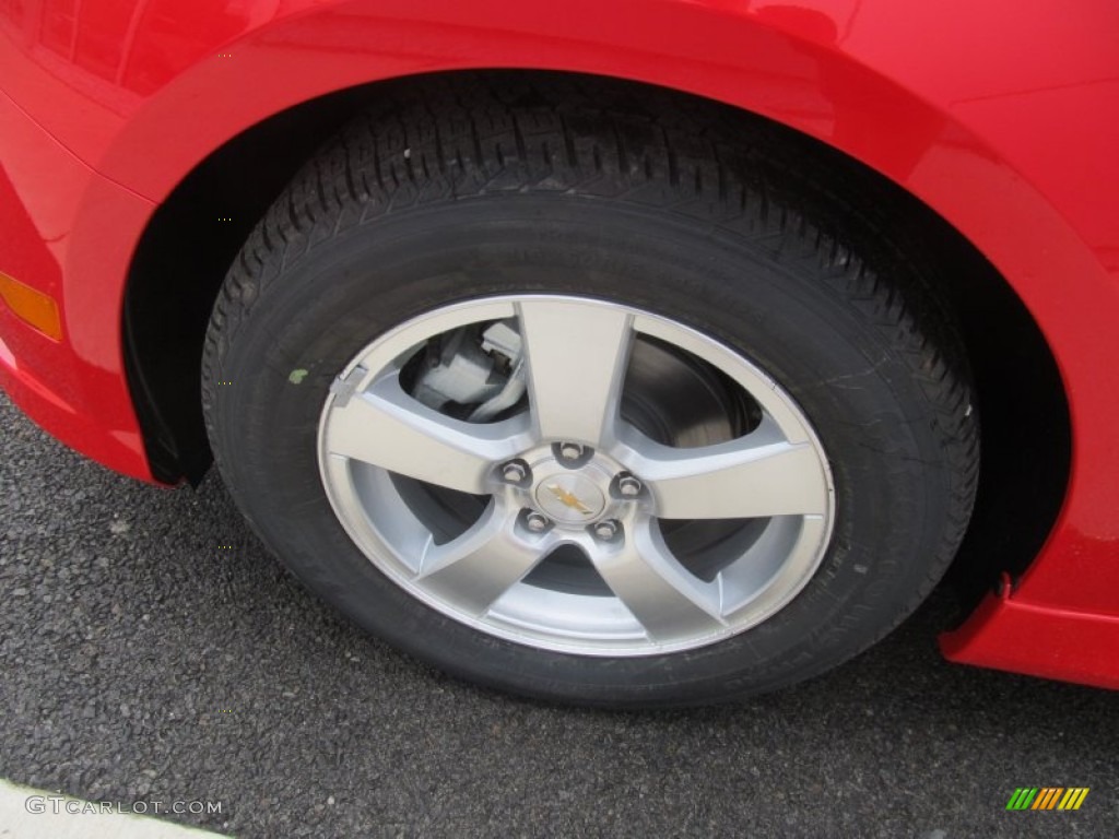 2014 Cruze LT - Red Hot / Jet Black photo #7