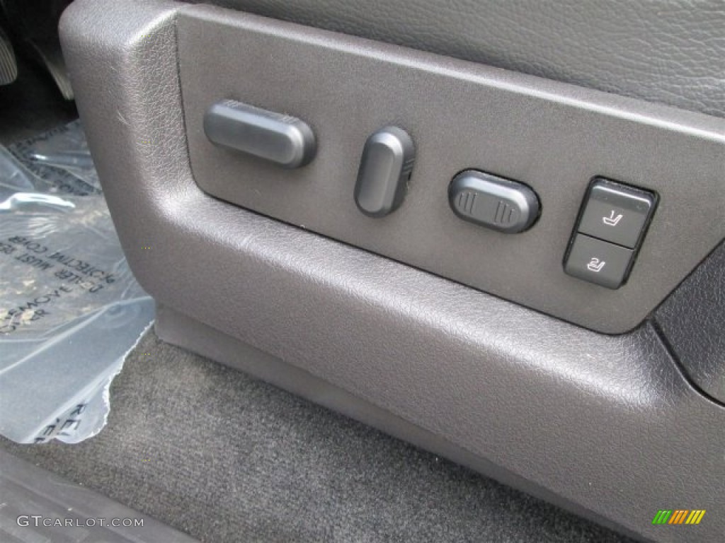 2010 F150 Lariat SuperCrew - Ingot Silver Metallic / Black photo #13