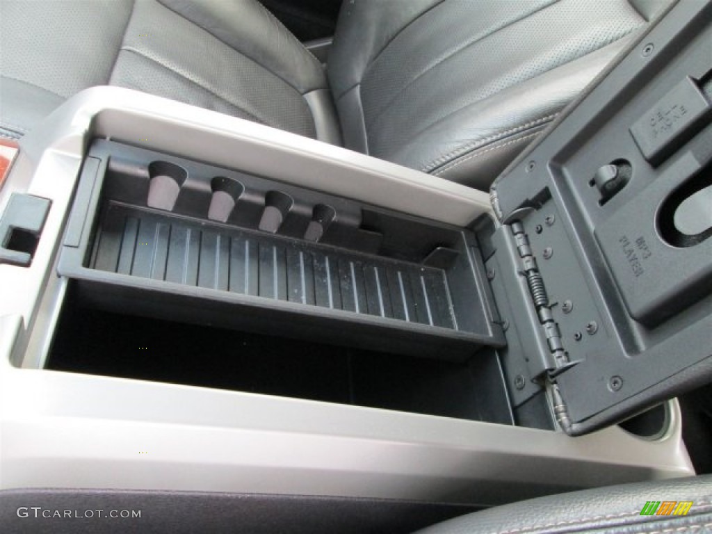 2010 F150 Lariat SuperCrew - Ingot Silver Metallic / Black photo #19