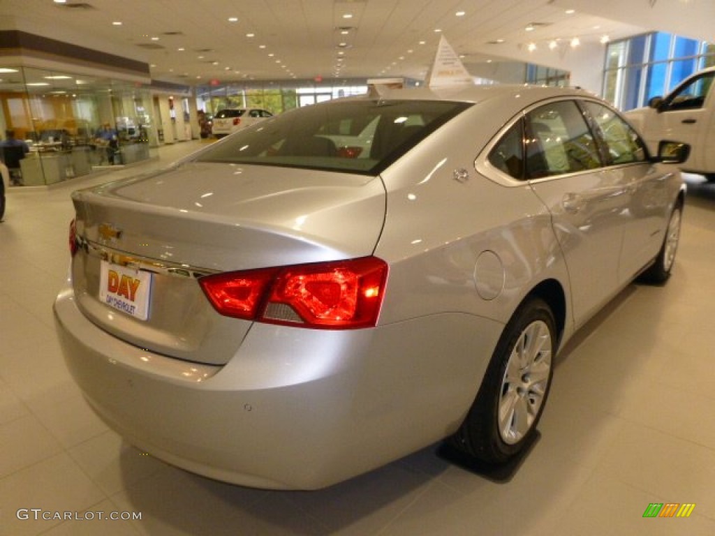 2014 Impala LS - Silver Ice Metallic / Jet Black/Dark Titanium photo #3