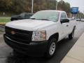 Summit White - Silverado 1500 Work Truck Regular Cab 4x4 Photo No. 8