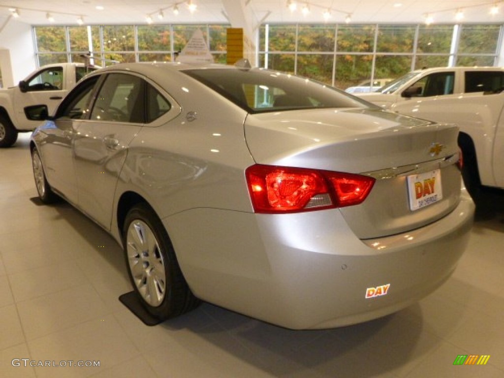 2014 Impala LS - Silver Ice Metallic / Jet Black/Dark Titanium photo #5