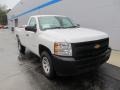 2013 Summit White Chevrolet Silverado 1500 Work Truck Regular Cab 4x4  photo #10