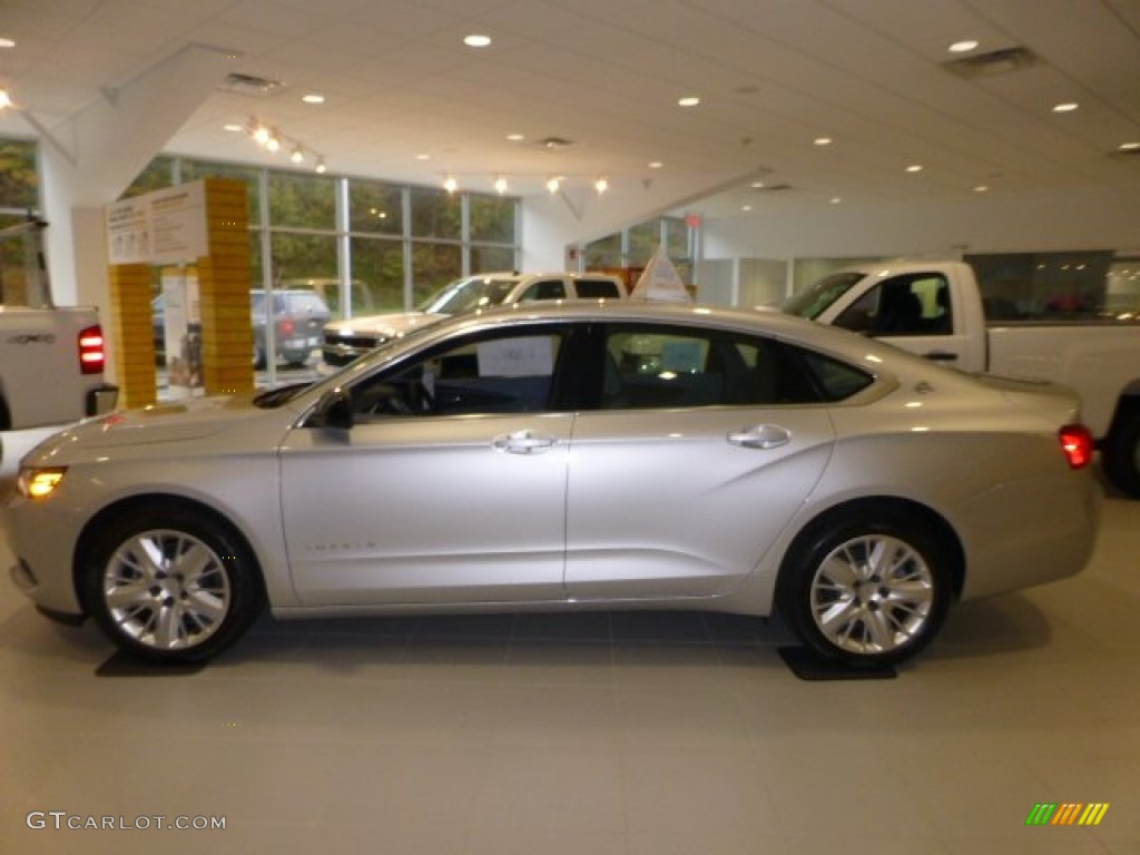2014 Impala LS - Silver Ice Metallic / Jet Black/Dark Titanium photo #6
