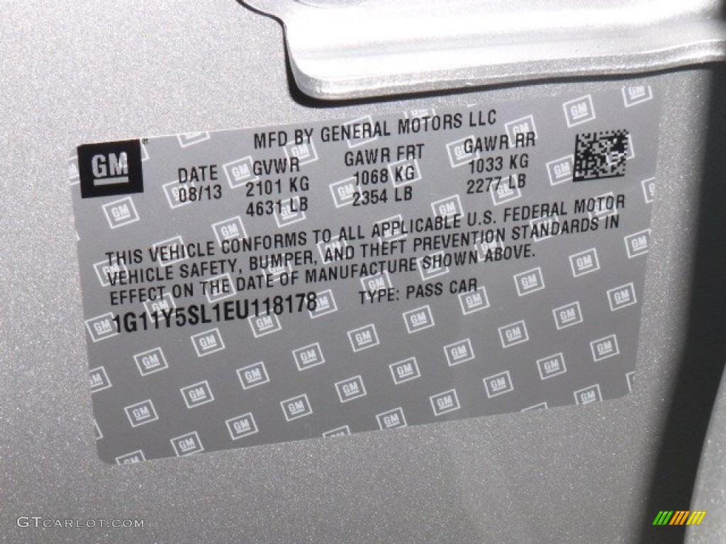 2014 Impala LS - Silver Ice Metallic / Jet Black/Dark Titanium photo #19