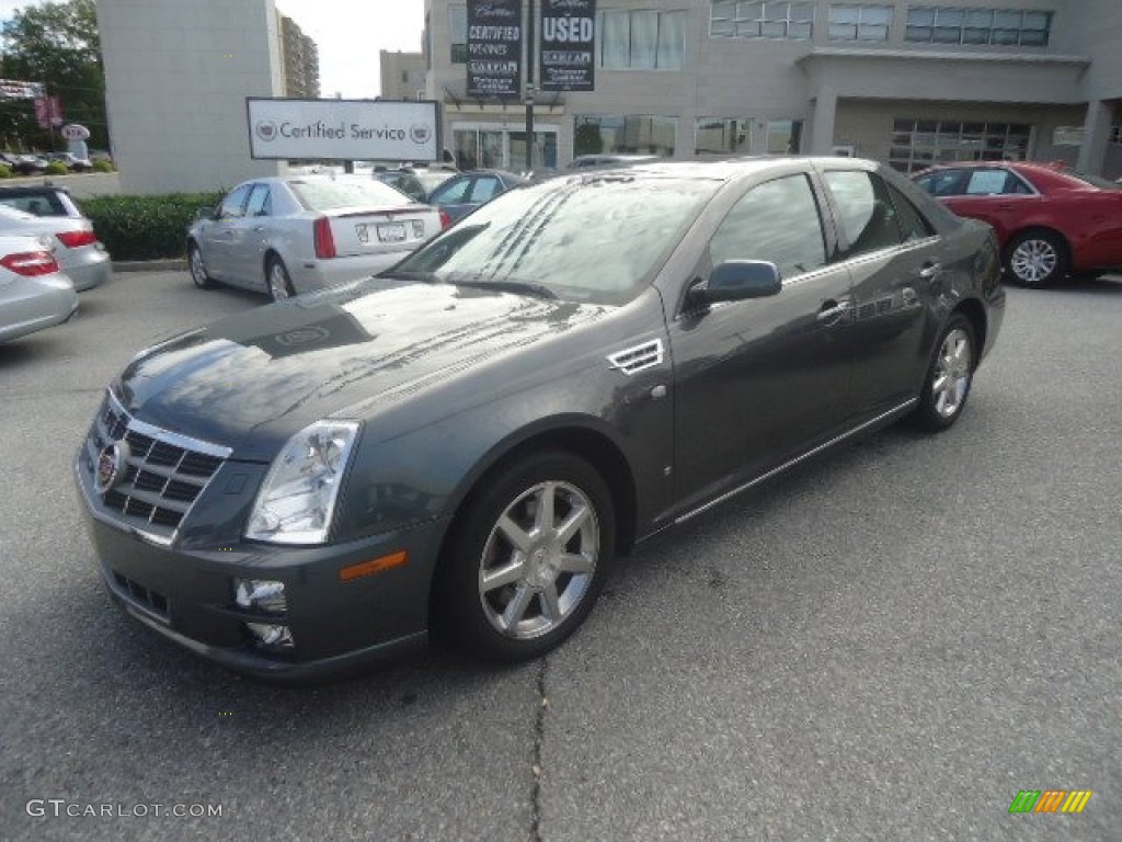 2008 STS 4 V6 AWD - Thunder Gray ChromaFlair / Ebony photo #2