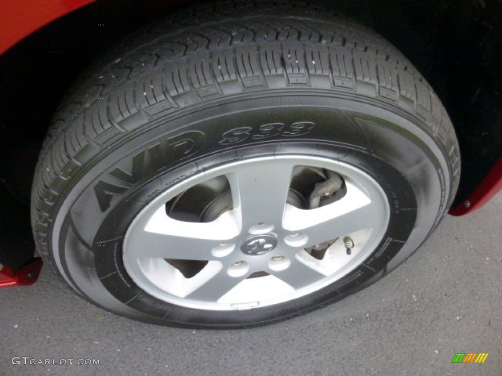 2010 Grand Caravan SXT - Inferno Red Crystal Pearl / Medium Slate Gray/Light Shale photo #9