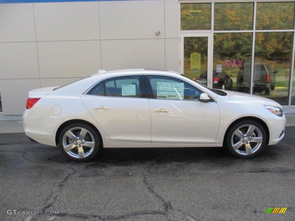 White Diamond Tricoat 2014 Chevrolet Malibu LTZ Exterior Photo #86800395