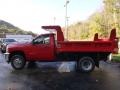 2014 Victory Red Chevrolet Silverado 3500HD WT Regular Cab 4x4 Dump Truck  photo #5