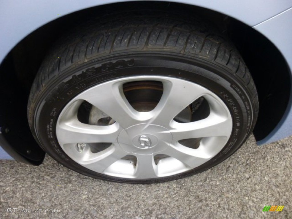 2012 Elantra Limited - Blue Sky Metallic / Beige photo #9
