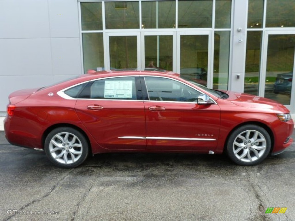 2014 Impala LTZ - Crystal Red Tintcoat / Jet Black photo #2