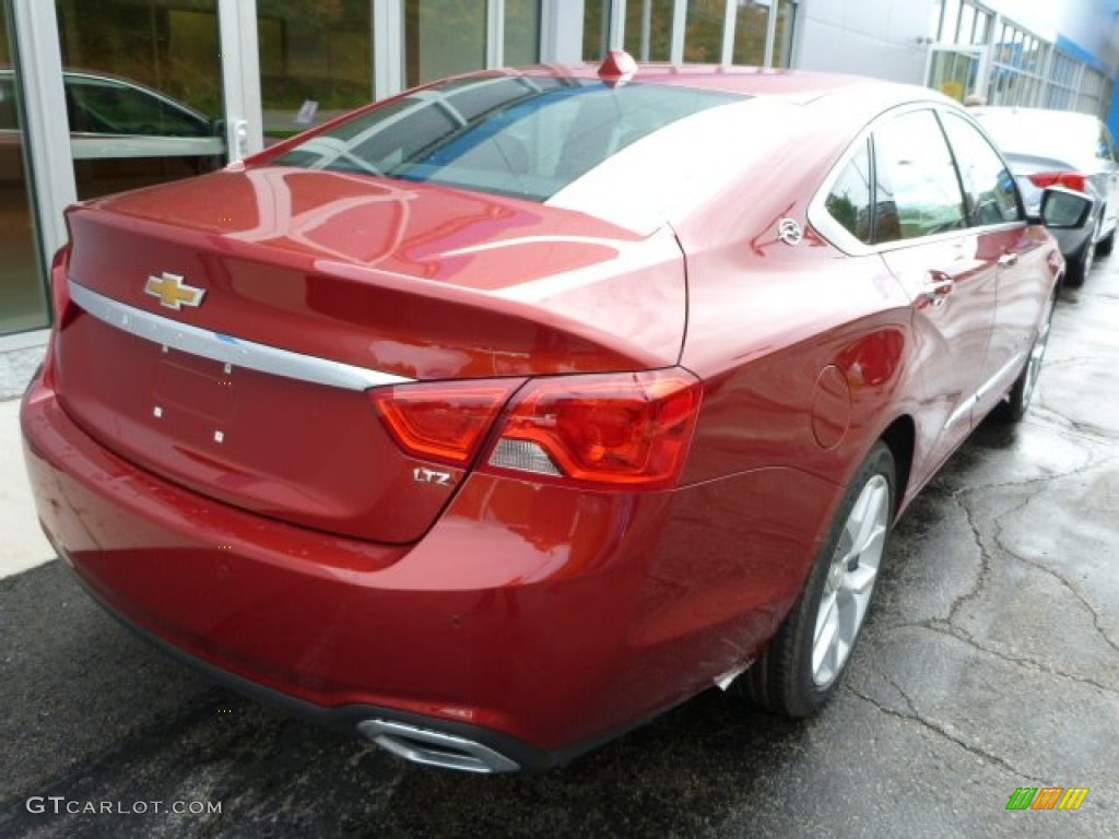 2014 Impala LTZ - Crystal Red Tintcoat / Jet Black photo #3