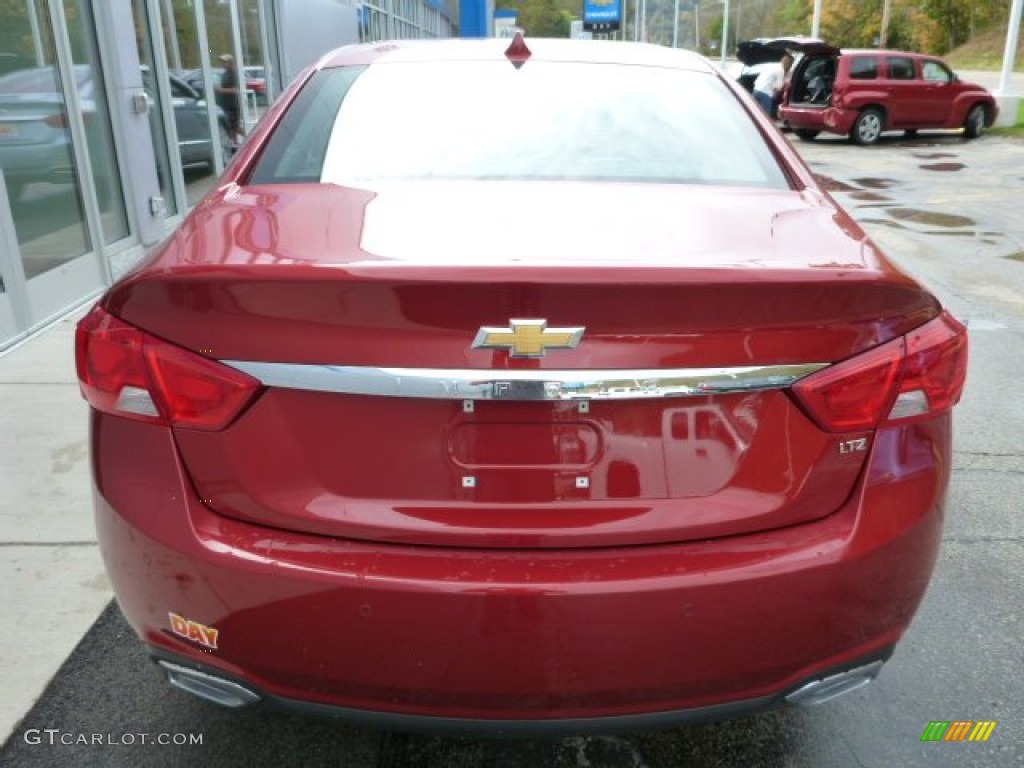 2014 Impala LTZ - Crystal Red Tintcoat / Jet Black photo #4