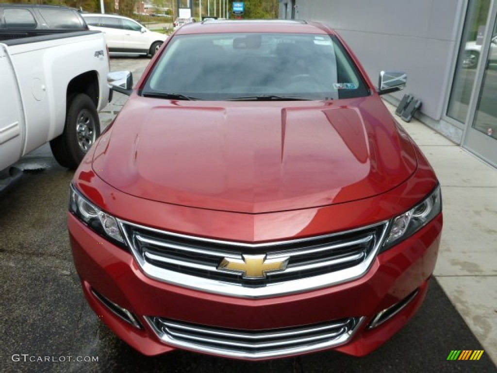 2014 Impala LTZ - Crystal Red Tintcoat / Jet Black photo #7
